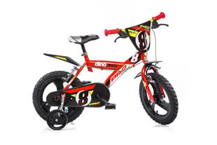 Vaikų dviratis Dino bikes 14&quot;, 143GLN-06 kaina ir informacija | Dviratukai vaikams | pigu.lt