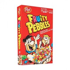 Dribsniai be glitimo Post Fruity Pebbles, 314 g kaina ir informacija | Sausi pusryčiai | pigu.lt
