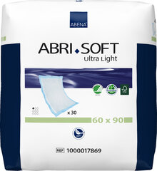 Paklotai Abena Abri-Soft Ultra Light 60x90cm, 30 vnt. kaina ir informacija | Slaugos prekės | pigu.lt