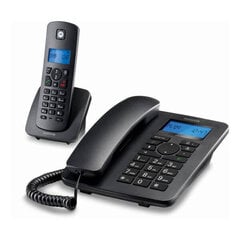 Fiksuotojo ryšio telefonas Motorola C4201, 2 vnt. kaina ir informacija | Stacionarūs telefonai | pigu.lt