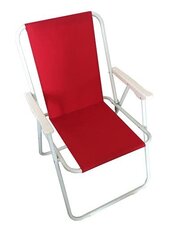 Sulankstoma turistinė kėdė NORE Tic, raudona kaina ir informacija | Turistiniai baldai | pigu.lt