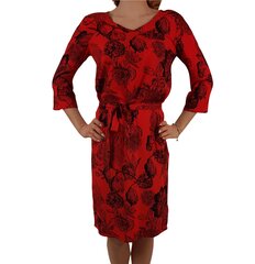 Suknelė moterims Soyaconcept, raudona kaina ir informacija | Suknelės | pigu.lt