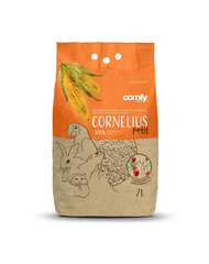 Comfy kukurūzinis kraikas Cornelius Petit Wild Strawberry, 7 l kaina ir informacija | Kraikas, šienas graužikams | pigu.lt