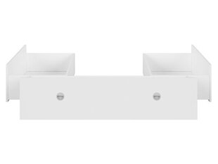 3-ų stalčių komplektas lovai BRW Nepo Plus 160 3S, baltas kaina ir informacija | Stalčiai, patalynės dėžės | pigu.lt