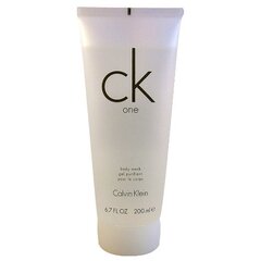 Гель для душа Calvin Klein CK One, 200 мл цена и информация | Женская парфюмированная косметика | pigu.lt