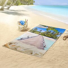 Paplūdimio rankšluostis Good Morning Moana, 100x180cm, įvairių spalvų цена и информация | Полотенца | pigu.lt