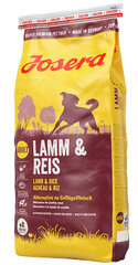 Josera įvairaus aktyvumo šunims Lamb&amp;Rice, 15 kg kaina ir informacija | Sausas maistas šunims | pigu.lt