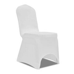 Tamprus kėdės užvalkalas Restly Balta, 46x56x86 kaina ir informacija | Baldų užvalkalai | pigu.lt