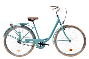 Miesto dviratis N1 Cruiser 1.0 28", žalias kaina ir informacija | Dviračiai | pigu.lt