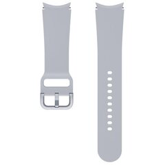 Sport Band for Samsung Galaxy Watch 4, 20mm M/L, Silver kaina ir informacija | Išmaniųjų laikrodžių ir apyrankių priedai | pigu.lt