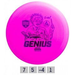Diskas Genius 7/5/-4/1 , rožinis kaina ir informacija | Diskgolfas | pigu.lt