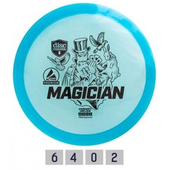 Diskas Premium Magician 6/4/0/2 , mėlynas kaina ir informacija | Diskgolfas | pigu.lt