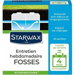 Septikų priežiūros priemonė Starwax 656, 450g - 4mėn. цена и информация | Микроорганизмы, бактерии | pigu.lt