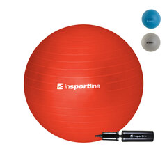 Gimnastikos kamuolys inSPORTline, 75 cm su pompa kaina ir informacija | Gimnastikos kamuoliai | pigu.lt