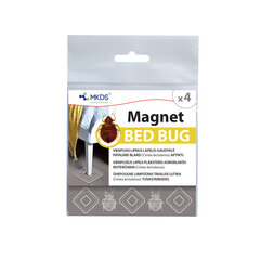 MKDS Magnet BED BUG lipni patalinių blakių gaudyklė, 4 vnt kaina ir informacija | Vabzdžių naikinimas | pigu.lt