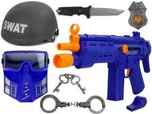 Policininko rinkinys SWAT su šautuvu, šalmu ir kitais priedais kaina ir informacija | Žaislai berniukams | pigu.lt