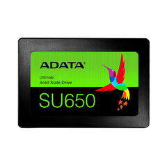 Adata Ultimate SU650, 512 ГБ цена и информация | Внутренние жёсткие диски (HDD, SSD, Hybrid) | pigu.lt