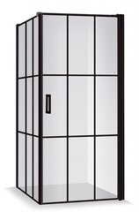 Industrinio stiliaus dušo kabina City Evora, 90x90cm kaina ir informacija | Dušo kabinos | pigu.lt