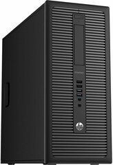 HP 800 G1 MT i7-4770 16GB 960GB SSD 2TB HDD GTX 1050Ti 4GB Windows 10 Professional kaina ir informacija | Stacionarūs kompiuteriai | pigu.lt
