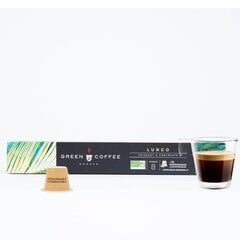 Green Coffee Monaco Lungo rūšinės kavos Bio kapsulės skirtos Nespresso aparatams цена и информация | Кофе, какао | pigu.lt