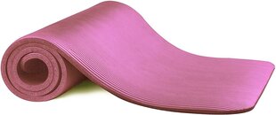Gimnastikos kilimėlis NBR 183x61x1 cm, rožinis kaina ir informacija | Kilimėliai sportui | pigu.lt