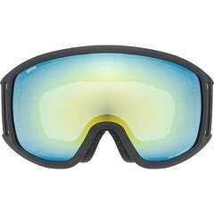 Slidinėjimo akiniai Uvex Topic FM Spheric, juodi/mėlyni kaina ir informacija | Slidinėjimo akiniai | pigu.lt
