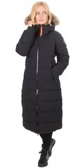 Icepeak moteriškas žieminis paltas BRILON, juodas kaina ir informacija | Paltai moterims | pigu.lt