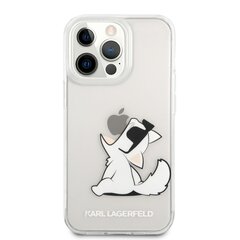 Karl Lagerfeld PC/TPU Choupette Eat Case, skirtas iPhone 13 Pro, skaidrus kaina ir informacija | Karl Lagerfeld PC/TPU Choupette Eat Case, skirtas iPhone 13 Pro, skaidrus | pigu.lt