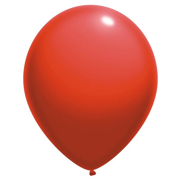 Matiniai balionai, raudoni, 30 cm, 100 vnt. kaina ir informacija | Balionai | pigu.lt