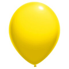 Matiniai balionai, geltoni, 30 cm, 10 vnt. kaina ir informacija | Balionai | pigu.lt