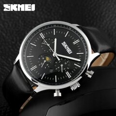 Laikrodis vyrams Skmei 9117SIBK kaina ir informacija | Vyriški laikrodžiai | pigu.lt