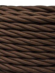 Instaliacinis tekstilinis kabelis Electraline 4347220, 20 m kaina ir informacija | Tekstiliniai kabeliai ir elektros kaladėlės | pigu.lt