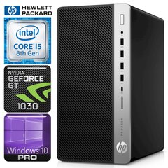 HP 600 G4 MT i5-8600 8GB 480SSD M.2 NVME GT1030 2GB WIN10Pro kaina ir informacija | Stacionarūs kompiuteriai | pigu.lt