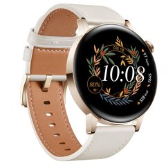 Išmanusis laikrodis Huawei Watch GT 3 42mm, White Leather kaina ir informacija | Išmanieji laikrodžiai (smartwatch) | pigu.lt