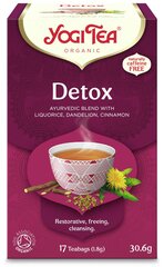 Ekologiška arbata YogiTea® Detox, 30.6 g kaina ir informacija | Arbata | pigu.lt