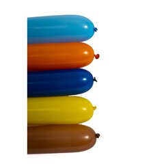 Modeliavimo balionai, įvairių spalvų, 100 vnt. kaina ir informacija | Balionai | pigu.lt