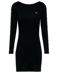 Suknelė moterims Tommy Hilfiger Jeans BFN-G-334396, juoda kaina ir informacija | Suknelės | pigu.lt
