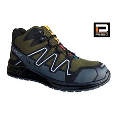 Рабочая обувь Pesso Boulder S3 SRC, зеленая цена и информация | Рабочая обувь | pigu.lt