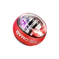 Giroskopinis rankų treniruoklis TS Gyro Ball LED, raudonas kaina ir informacija | Kiti treniruokliai | pigu.lt