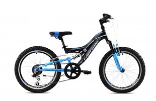 Велосипед детский Capriolo MTB CTX200 20", черный/синий цена и информация | Велосипеды | pigu.lt