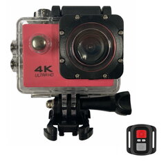Riff SPK-1 Ultra HD 4K 16Mpix, Rožinė kaina ir informacija | Veiksmo ir laisvalaikio kameros | pigu.lt