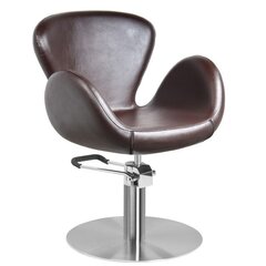 Profesionali kirpyklos kėdė Gabbiano Amsterdam, ruda kaina ir informacija | Baldai grožio salonams | pigu.lt