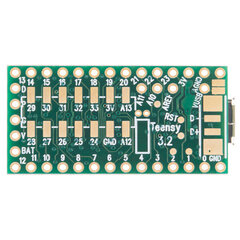 Mikrovaldiklis Teensy 3.2 ARM Cortex M4 kaina ir informacija | Atviro kodo elektronika | pigu.lt