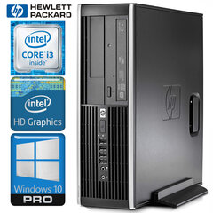 HP 6200 PRO SFF i3-2100 4GB 250GB DVD WIN10PRO/W7P kaina ir informacija | Stacionarūs kompiuteriai | pigu.lt