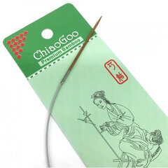 Mezgimo adatos Chiao Goo Premium Bamboo 40 cm, 3 mm kaina ir informacija | Mezgimui | pigu.lt
