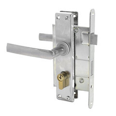 Вставка для замка 87мм, L36/51 мм, с 3 ключами, латунные Vorel 77205 цена и информация | Дверные замки | pigu.lt