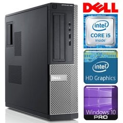 Dell 390 DT i5-2400 4GB 120SSD WIN10PRO/W7P kaina ir informacija | Stacionarūs kompiuteriai | pigu.lt