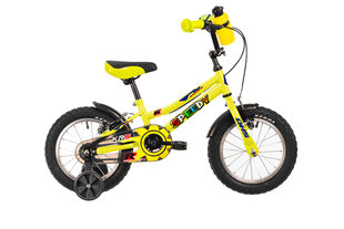 Детский велосипед DHS Speedy 1403 14", зеленый цена и информация | Велосипеды | pigu.lt