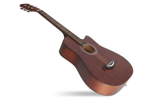 Akustinės gitaros rinkinys Aiersi SG040C 38" ruda kaina ir informacija | Gitaros | pigu.lt