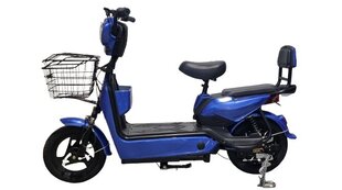 Elektrinė dviratė transporto priemonė Junma, mėlyna spalva kaina ir informacija | Elektriniai motoroleriai | pigu.lt